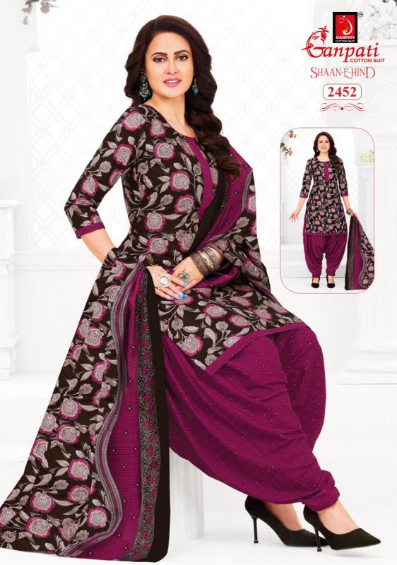 Ganpati shaan-e-hind vol-13 dress materials wholesalers in vijayawada